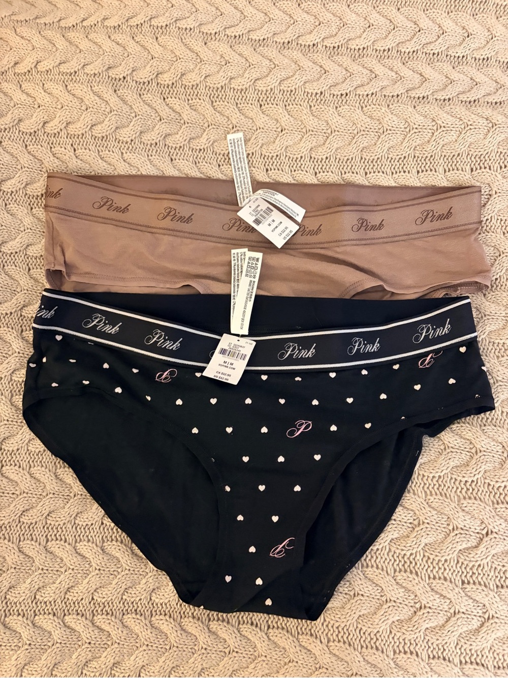 Victoria's Secret Pink Panties - Set of 2